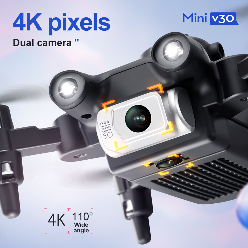 Mini drone v30 wifi fpv com câ - Drone Camera Mount avaliação e preço