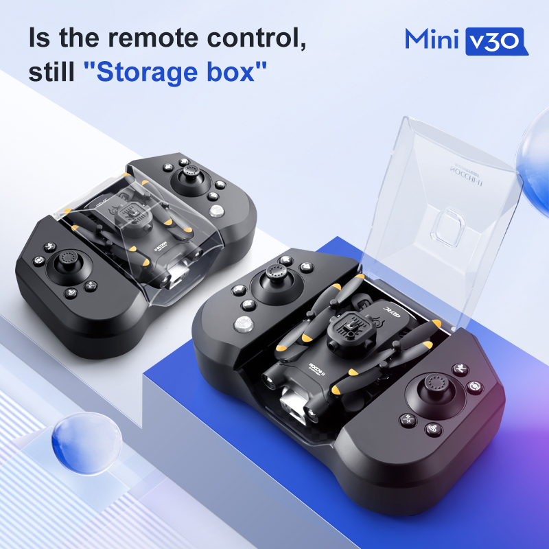 Mini drone v30 wifi fpv com câ - Drone Camera Mount avaliação e preço