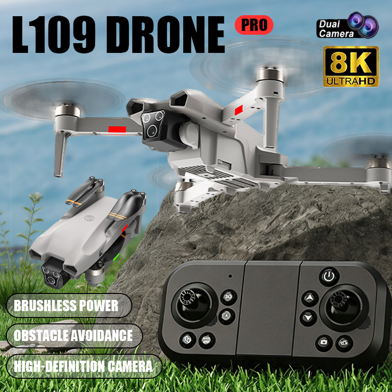 NOVO Drone L017 Pro Brushless  - Drone Camera With Gimbal avaliação e preço