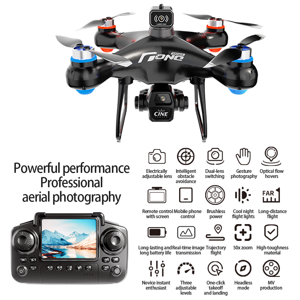 E55 controle de tela ar drone  - Drone Camera Mount avaliação e preço