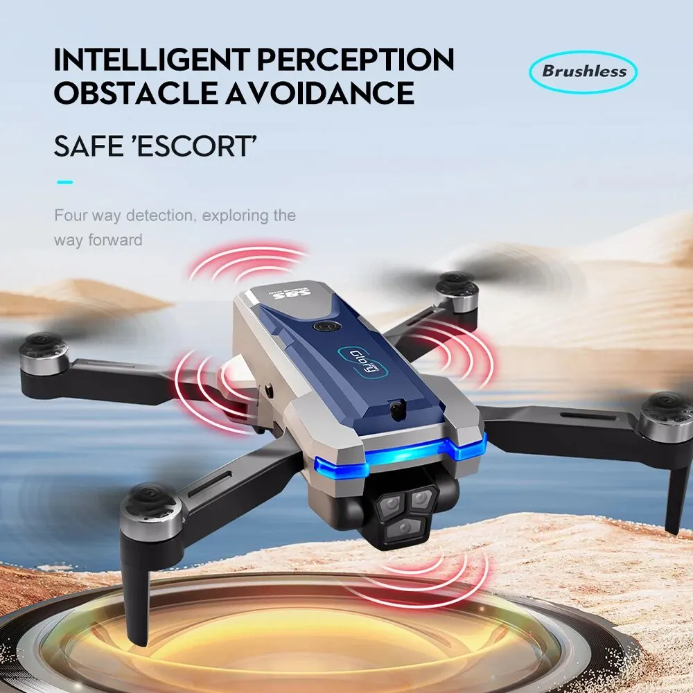 Dobrável RC S8S GPS Drone, 5G  - Drone Camera Mount avaliação e preço