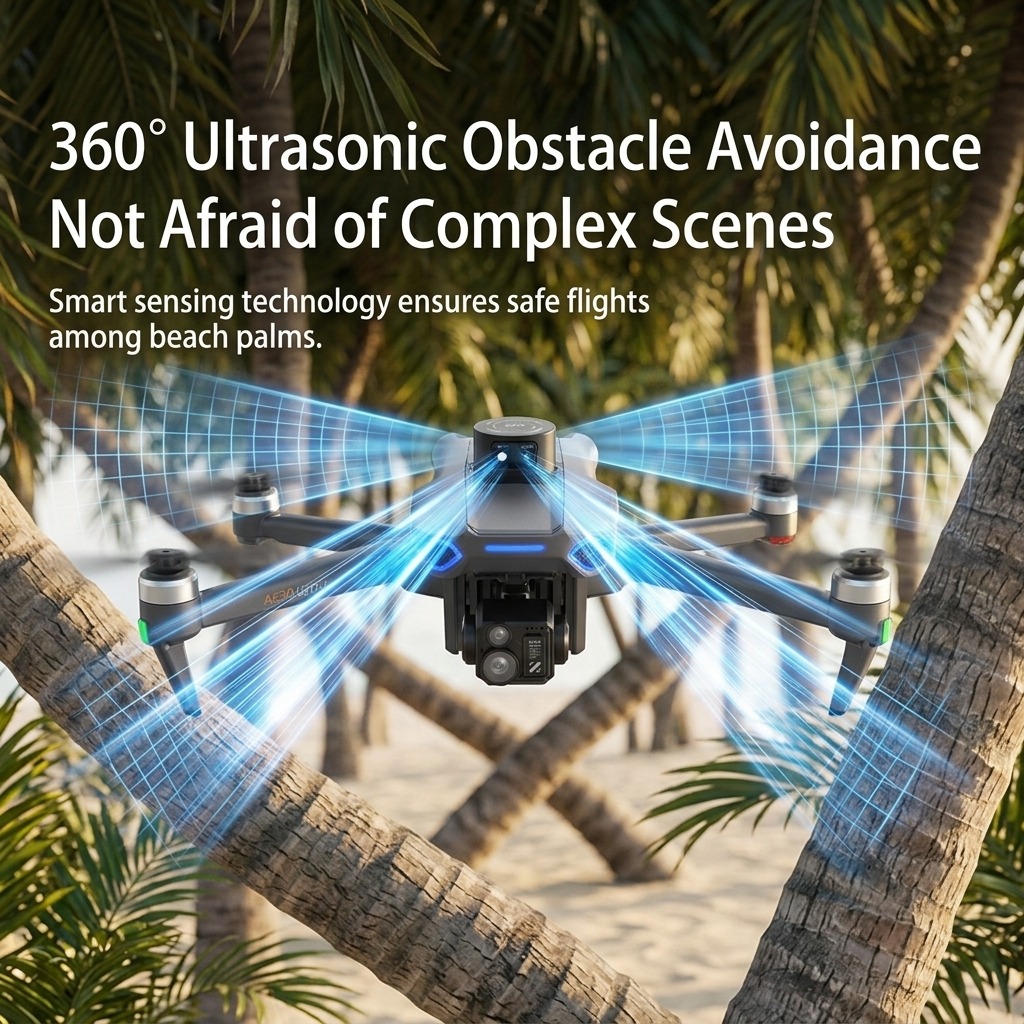 NOVO Drone AE30 Ultra com GPS, - Drone Camera With Gimbal avaliação e preço